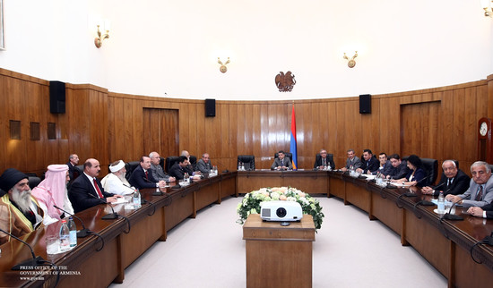 Վարչապետն ընդունել է Համայն եզդիների հոգևոր առաջնորդի գլխավորած պատվիրակությանը
