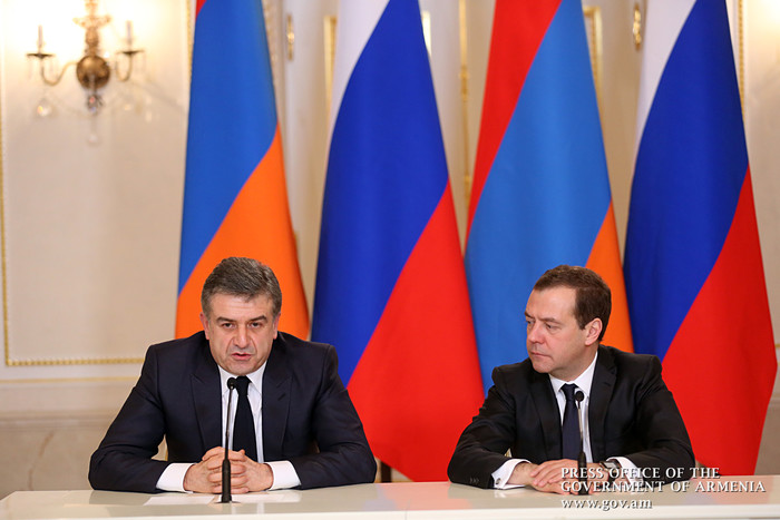Հայաստանի և Ռուսաստանի վարչապետերը հանդես են եկել ԶԼՄ ներկայացուցիչների համար հայտարարությամբ