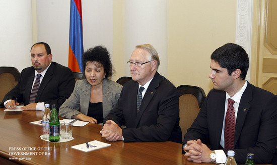 Կառավարությունում հյուրընկալվել էր Մոնրեալի քաղաքապետի գլխավորած պատվիրակությունը