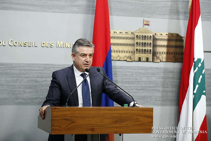 Հայաստանի և Լիբանանի վարչապետները հանդես են եկել բանակցությունների արդյունքներն ամփոփող հայտարարությ