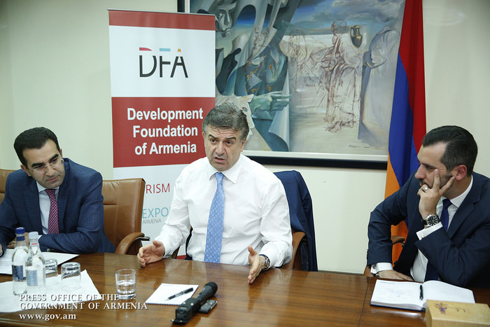 Կարեն Կարապետյանը ծանոթացել է Հայաստանի զարգացման հիմնադրամի ծրագրերին