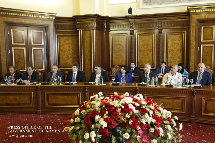 Վարչապետն ընդունել է գերմանացի մի խումբ գործարարների