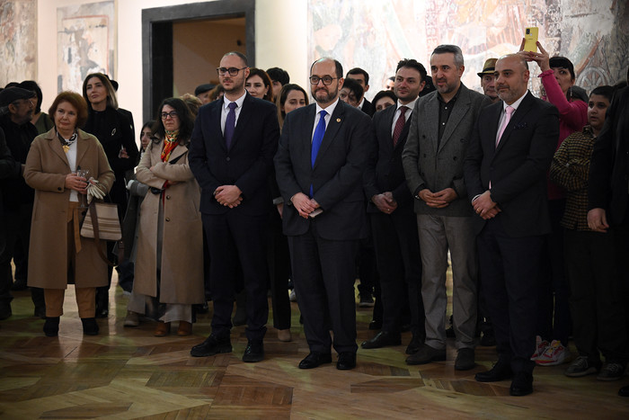 Արայիկ Հարությունյանը ներկա է գտնվել Գրիգոր Աղասյանի ծննդյան 100-ամյա հոբելյանին նվիրված ցուցահանդես
