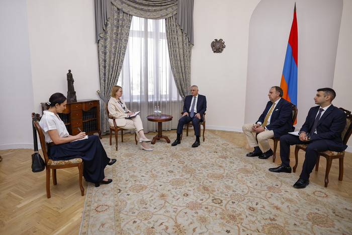 Փոխվարչապետ Մհեր Գրիգորյանն ընդունել է Գերմանիայի դեսպանին