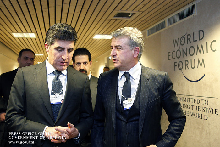 Կարեն Կարապետյանը հանդիպում է ունեցել Իրաքյան Քուրդիստանի վարչապետ Նեչիրվան Բարզանիի հետ