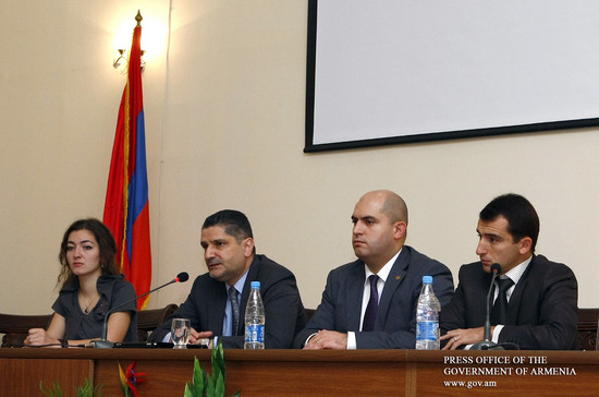 Վարչապետ Տիգրան Սարգսյանի խոսքը Հայաստանի պետական ճարտարագիտական համալսարանում ուսանողների հետ հանդի