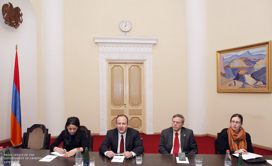 Տիգրան Սարգսյանն ընդունել է Էրիկ Ռուբինին