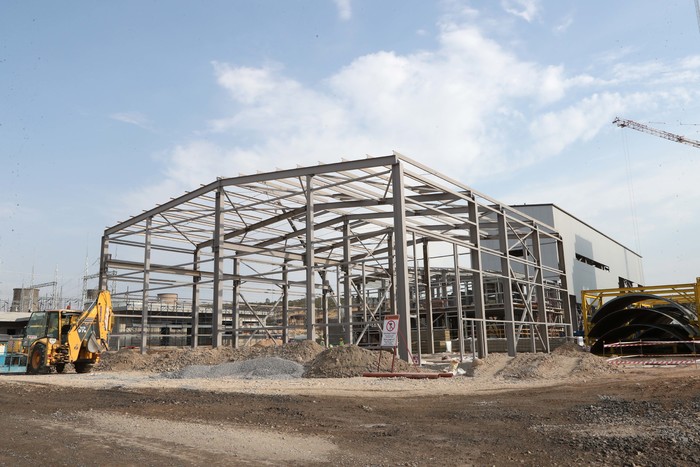 Փոխվարչապետ Տիգրան Ավինյանը շրջայց է կատարել Երևանում կառուցվող ջերմաէլեկտրակայանի տարածքում