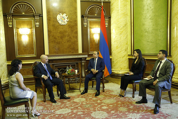 Վարչապետն ընդունել է Հայաստանում Արգենտինայի նորանշանակ արտակարգ և լիազոր դեսպանին