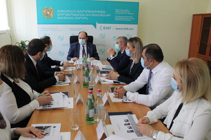 Արայիկ Հարությունյանը ծանոթացել է Առողջապահական և աշխատանքի տեսչական մարմնի գործունեությանը