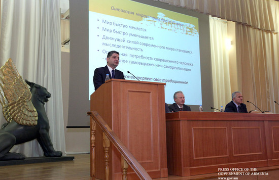 Շարունակվում է ՀՀ վարչապետ Տիգրան Սարգսյանի աշխատանքային այցը Սանկտ-Պետերբուրգ