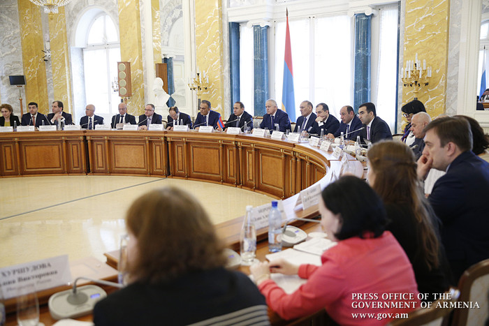 Սանկտ Պետերբուրգում կայացել է հայ-ռուսական միջկառավարական հանձնաժողովի 17-րդ նիստը