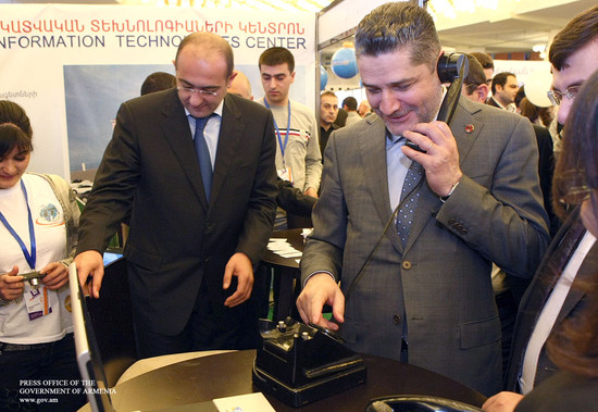 Բացվել է միջազգային տեխնոլոգիական «ԴիջիԹեք» եռօրյա ցուցահանդեսը