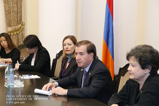 Հովիկ Աբրահամյանն ընդունել է ԱՄՆ կոնգրեսականների պատվիրակությանը