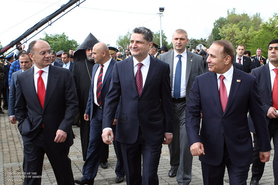 «Հաղթանակ» զբոսայգում նշվել է Շուշիի ազատագրման և Հայրենական մեծ պատերազմում տարած հաղթանակի տոնը