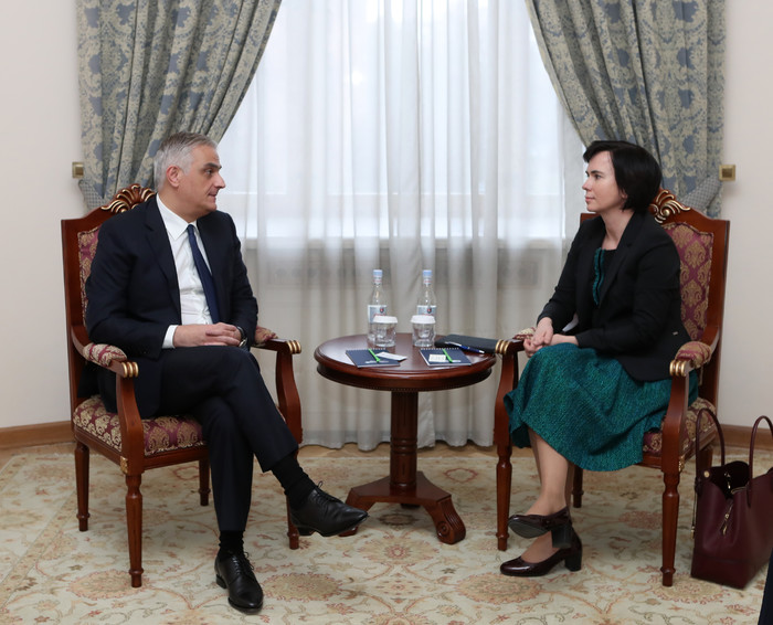 Փոխվարչապետ Մհեր Գրիգորյանն ընդունել է Լիտվայի դեսպանին