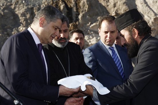 Վարչապետը մասնակցել է Սրբոց Թարգմանչաց եկեղեցու հիմնարկեքի արարողությանը