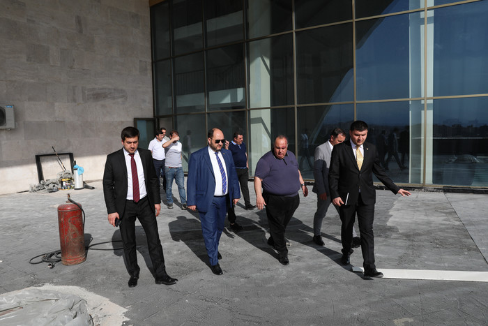Արայիկ Հարությունյանը ծանոթացել է Կարեն Դեմիրճյանի անվան մարզահամերգային համալիրի բարեկարգման աշխատա