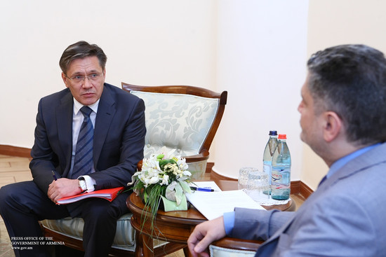 Վարչապետն ընդունել է Ալեքսեյ Լիխաչեվին