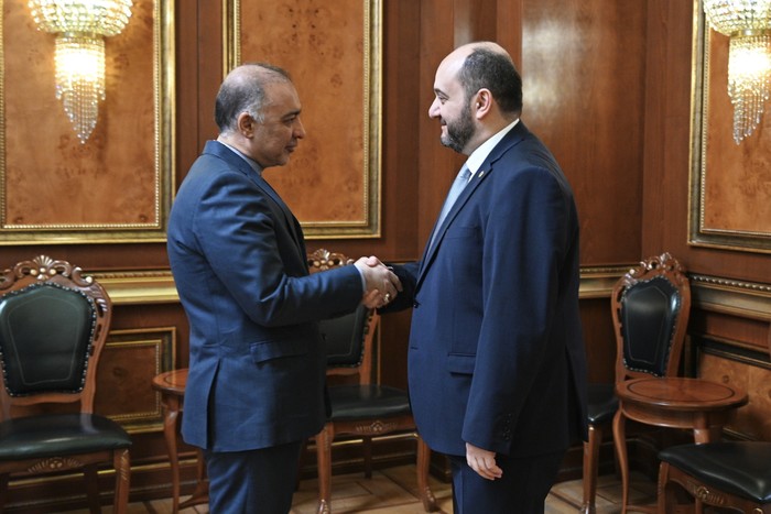 Վարչապետի աշխատակազմի ղեկավարն ընդունել է ՀՀ-ում Իրանի դեսպանին