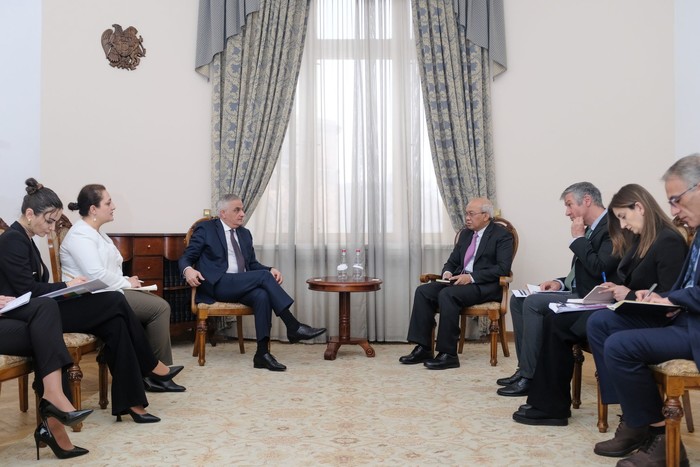 Փոխվարչապետ Մհեր Գրիգորյանն ընդունել է ԱԶԲ գործադիր տնօրենին
