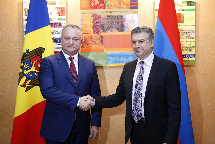 ՀՀ վարչապետը և Մոլդովայի նախագահը քննարկել են առևտրատնտեսական հարաբերությունների զարգացմանը վերաբերո