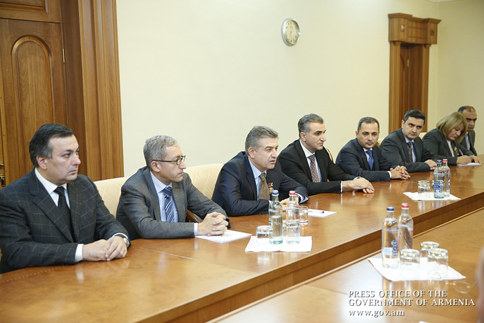 Կարեն Կարապետյանը և Բակո Սահակյանը քննարկել են տնտեսական փոխգործակցությանը վերաբերող մի շարք հարցեր