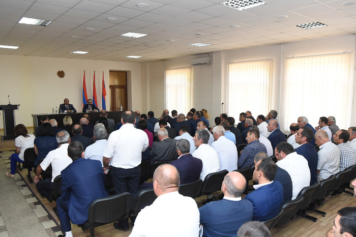 Փոխվարչապետ Տիգրան Ավինյանի գլխավորած պատվիրակությունը աշխատանքային այցով Շիրակի մարզում էր