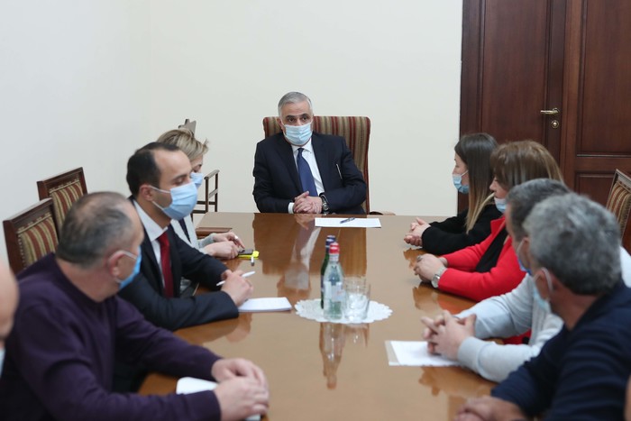 Փոխվարչապետ Մհեր Գրիգորյանը հանդիպել է քաշաթաղցիների հետ