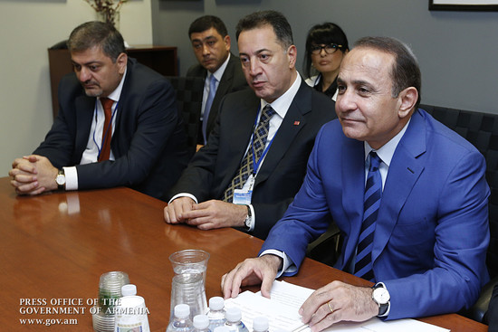 ՀՀ վարչապետ Հովիկ Աբրահամյանը հանդիպել է Միջազգային ֆինանսական կորպորացիայի գլխավոր գործադիր տնօրենի