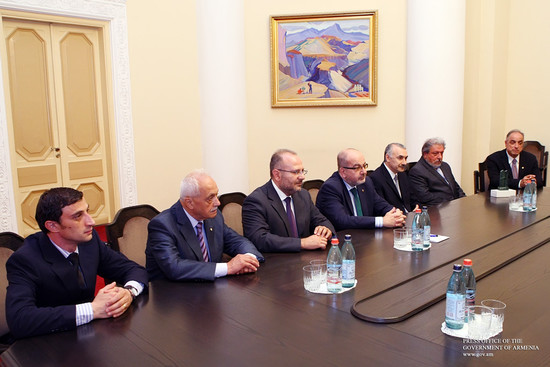 Վարչապետը հանդիպել է Հայ մարմնակրթական ընդհանուր միության կենտրոնական վարչության անդամներին