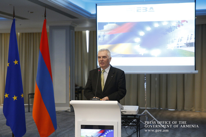 ՀՀ կառավարությունը շահագրգռված է եվրոպական բիզնեսի հետ համագործակցությամբ. Կարեն Կարապետյան
