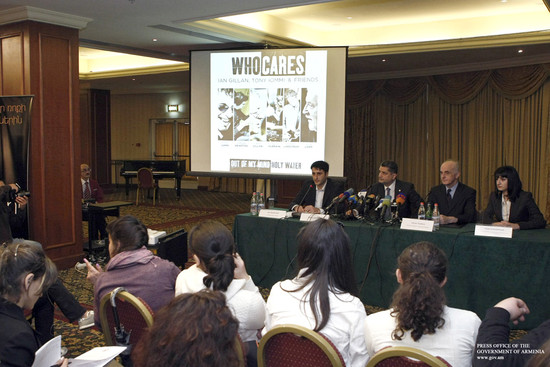 Վարչապետը ներկա է գտնվել «Who Cares» սուպերխմբի սկավառակի շնորհանդեսին