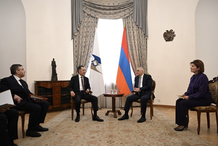 Փոխվարչապետ Մհեր Գրիգորյանն ընդունել է ԵՏՀ կոլեգիայի նախագահին