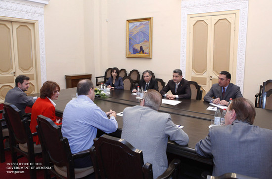 Քննարկվել են տեքստիլ արդյունաբերության ոլորտում հայ-իտալական համագործակցությանը վերաբերող հարցեր