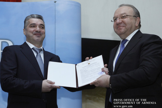 Ազգային դեղարտադրող «Լիկվոր» դեղագործական ընկերությանը հանձնվել է պետական որակի ՊԱԳ հավաստագիր