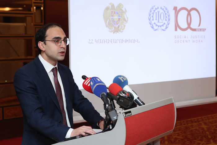 Փոխվարչապետ Տիգրան Ավինյանը ելույթ է ունեցել «Աշխատիր Հայաստան» ծրագրի մեկնարկին և Աշխատանքի միջազգա