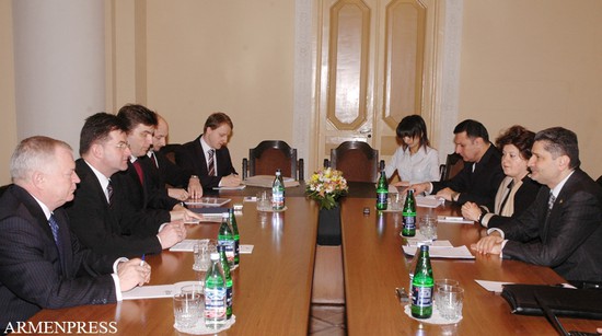 Հայ-սլովակյան առաջին գործարար ֆորումից առաջ վարչապետ Տիգրան Սարգսյանն ընդունել է Սլովակիայի Հանրապետ