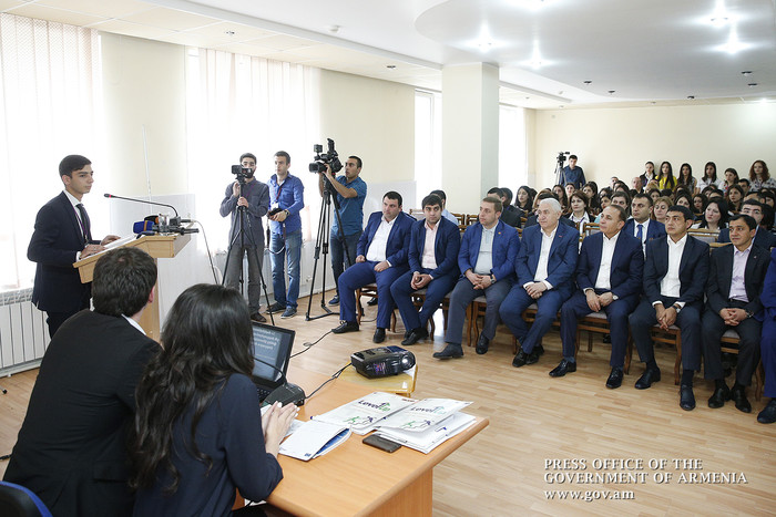 Վարչապետը ներկա է գտնվել «Level Up» միջազգային ուսանողական գիտաժողովին