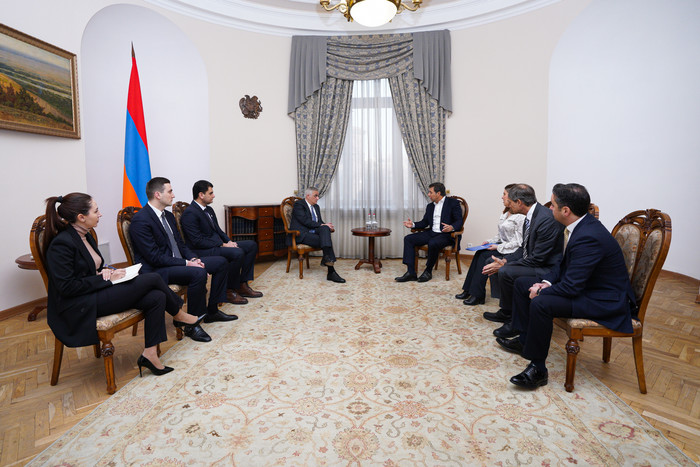 Փոխվարչապետ Մհեր Գրիգորյանն ընդունել է «Կորպորասիոն Ամերիկա օդանավակայաններ» ընկերության գործադիր տն