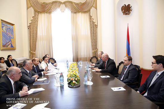 Վարչապետն ընդունել է Հայաստանում կուտակային կենսաթոշակային ֆոնդի կառավարիչ ընկերության ներկայացուցիչ
