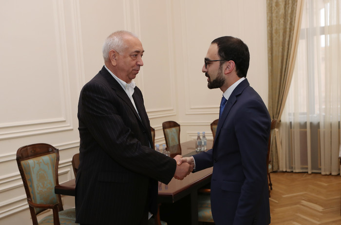 Փոխվարչապետի պաշտոնակատարն ընդունեց «Էկոտեխպրոմ» ընկերության տնօրենին