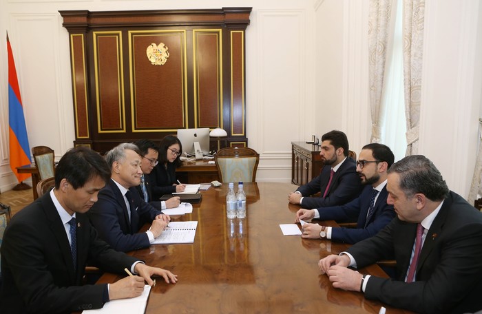 Փոխվարչապետ Տիգրան Ավինյանն ընդունել է Կորեայի Հանրապետության դեսպանին