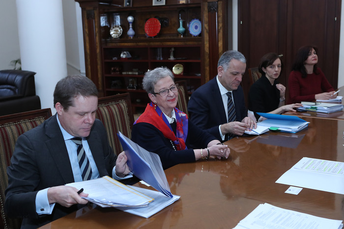 Փոխվարչապետ Մհեր Գրիգորյանը հանդիպում է ունեցել ԵՄ ներկայացուցիչների հետ