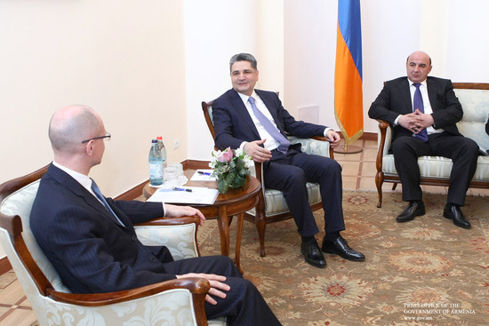 Տիգրան Սարգսյանն ընդունել է Սերգեյ Կիրիենկոյին