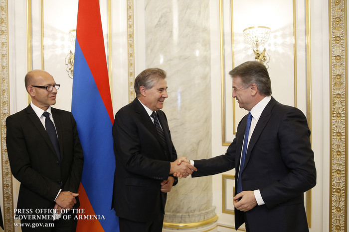 Վարչապետն ընդունել է «Ռենկո» ընկերության պատվիրակությանը