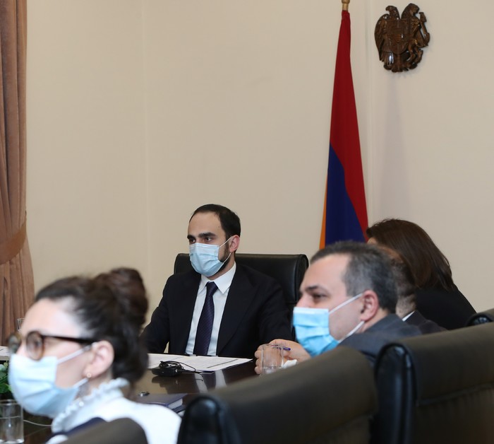Փոխվարչապետը տեսակոնֆերանս է անցկացրել Եվրասիական կայունացման և զարգացման հիմնադրամի ներկայացուցիչնե