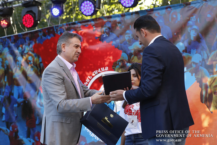 Կարեն Կարապետյանը մասնակցել է «Բազե»-ի բացմանը