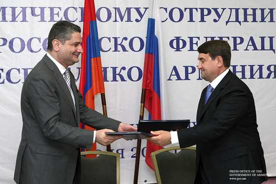 Վարչապետը մասնակցել է հայ-ռուսական տնտեսական համագործակցության միջկառավարական հանձնաժողովի 13-րդ նիս