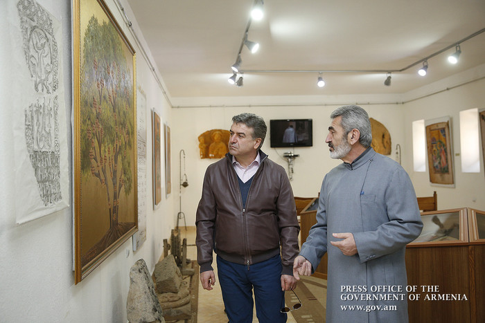 Կարեն Կարապետյանն այցելել է Վայոց Ձորի մարզի արտադրական ձեռնարկություններ և քննարկել զբոսաշրջության 